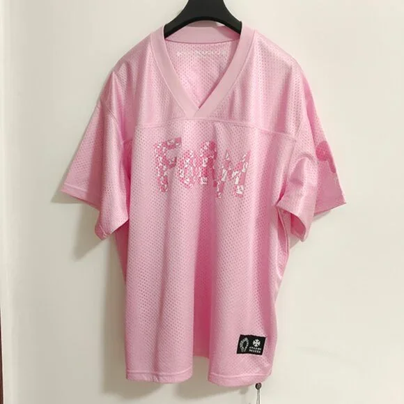 Chrome Hearts | Shirts | Chrome Hearts Pink Short Sleeve Jersey